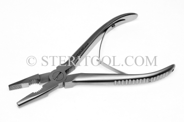 #10127 - 6-1/2"(162mm) Stainless Steel Ultimate Square Nose Pliers. pliers, stainless steel, ultimate